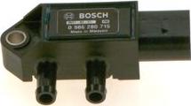 BOSCH 0 986 280 715 - Senzor, pritisk izpuha parts5.com