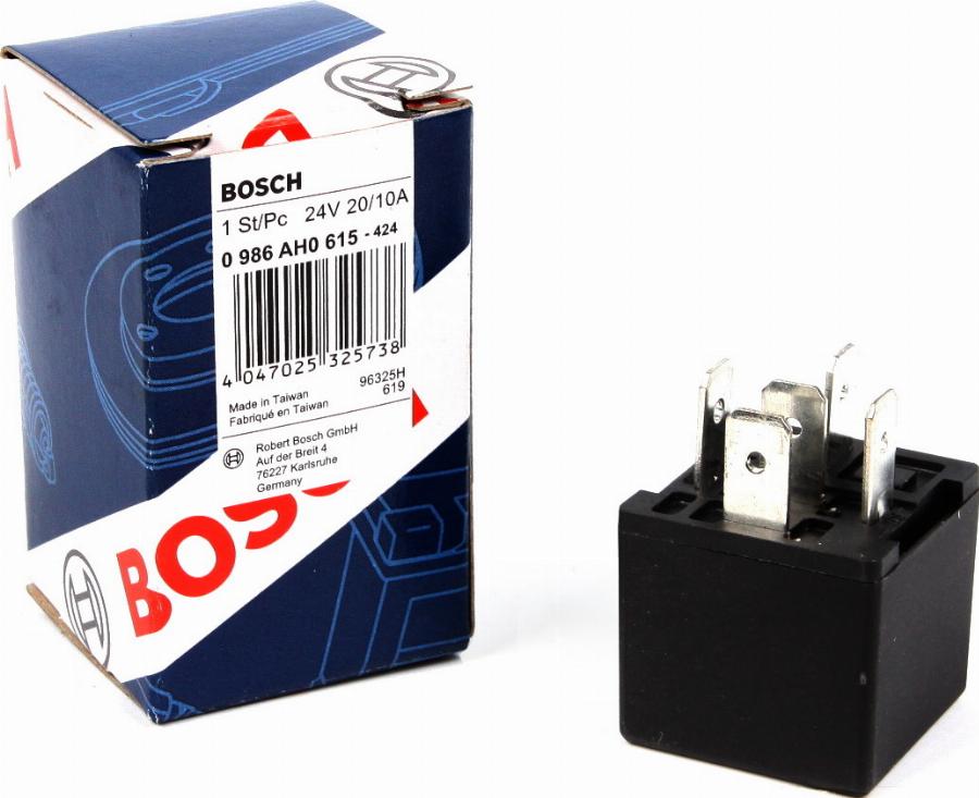 BOSCH 0 986 AH0 615 - Ρελέ, ABS parts5.com