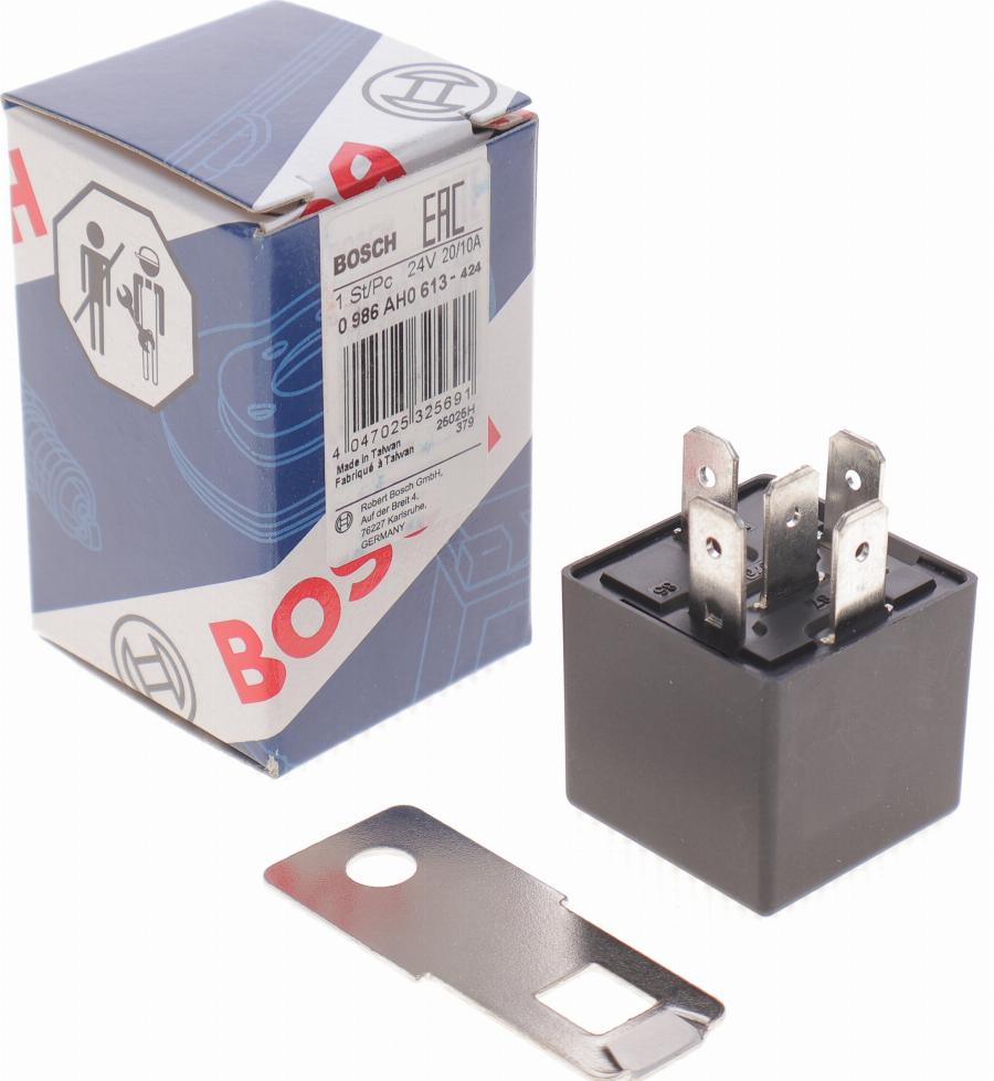 BOSCH 0 986 AH0 613 - Ρελέ, ρεύμα λειτουργίας parts5.com