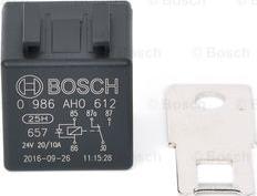 BOSCH 0 986 AH0 612 - Ρελέ, ρεύμα λειτουργίας parts5.com