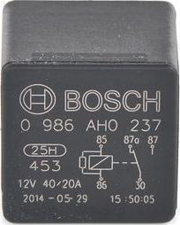 BOSCH 0 986 AH0 237 - Röle, çalışma akımı parts5.com