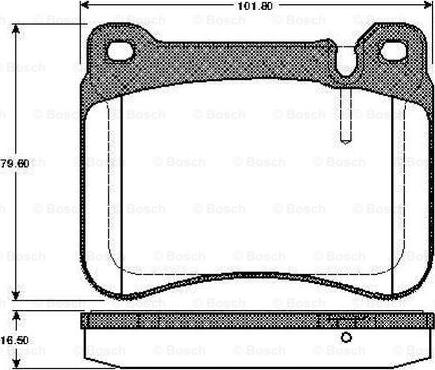 Valeo 302453 - Juego de pastillas de freno parts5.com