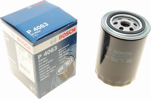 BOSCH 0 451 104 063 - Filtar za ulje parts5.com