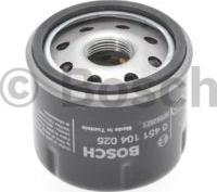 BOSCH 0 451 104 025 - Oil Filter parts5.com