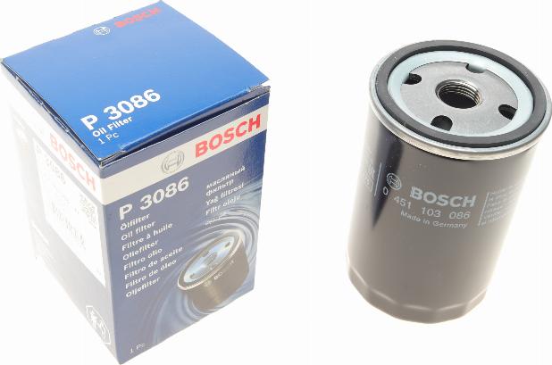 BOSCH 0 451 103 086 - Маслен филтър parts5.com