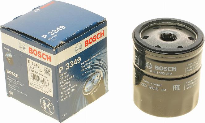 BOSCH 0 451 103 349 - Filtru ulei parts5.com