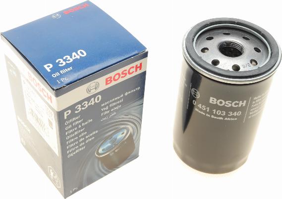 BOSCH 0 451 103 340 - Filtro de aceite parts5.com