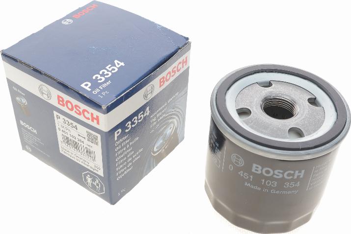 BOSCH 0 451 103 354 - Маслен филтър parts5.com