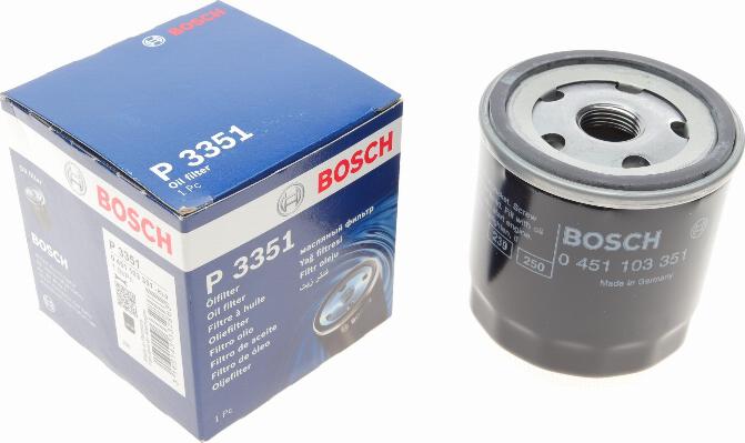 BOSCH 0 451 103 351 - Маслен филтър parts5.com