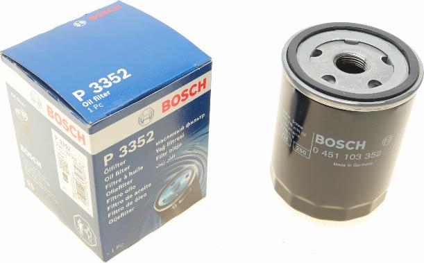 BOSCH 0 451 103 352 - Filtr oleju parts5.com