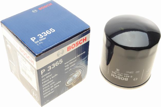 BOSCH 0 451 103 365 - Oljni filter parts5.com