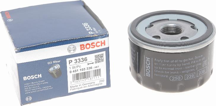 BOSCH 0 451 103 336 - Öljynsuodatin parts5.com