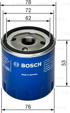 BOSCH 0 451 103 336 - Φίλτρο λαδιού parts5.com