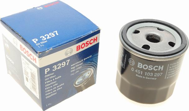 BOSCH 0 451 103 297 - Filtr oleju parts5.com