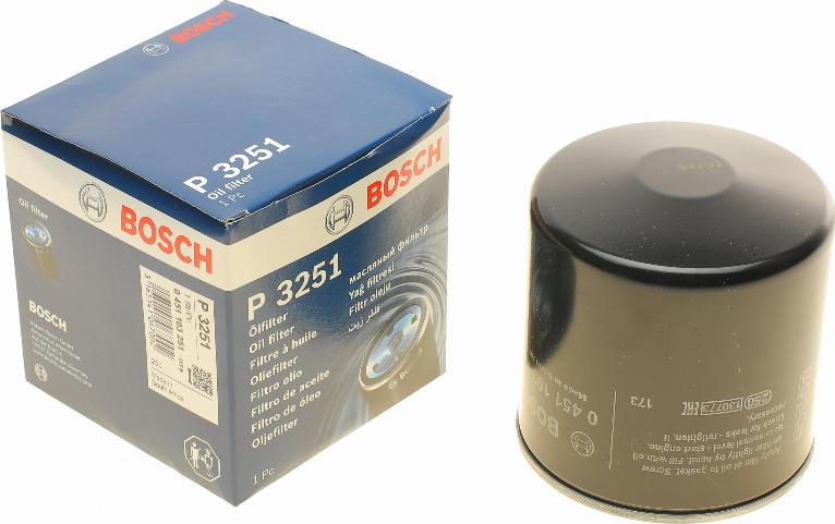 BOSCH 0 451 103 251 - Filtr oleju parts5.com