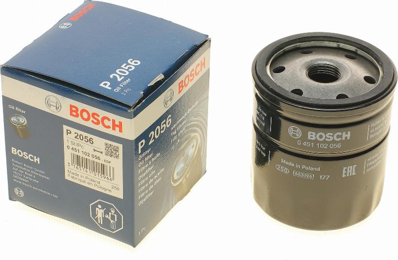 BOSCH 0 451 102 056 - Масляный фильтр parts5.com