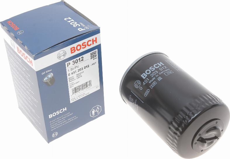 BOSCH 0 451 203 012 - Õlifilter parts5.com