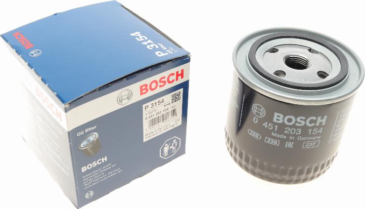 BOSCH 0 451 203 154 - Φίλτρο λαδιού parts5.com