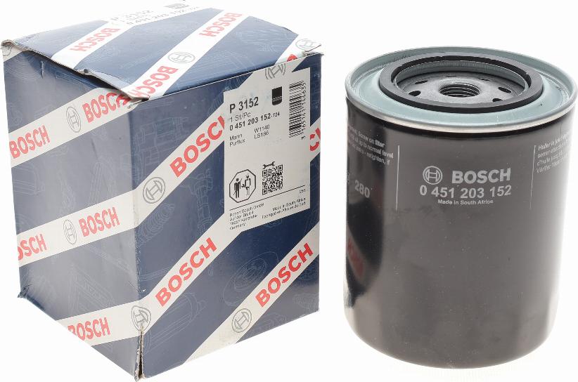 BOSCH 0 451 203 152 - Oil Filter parts5.com