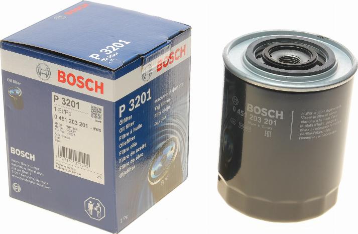 BOSCH 0 451 203 201 - Filtro de aceite parts5.com