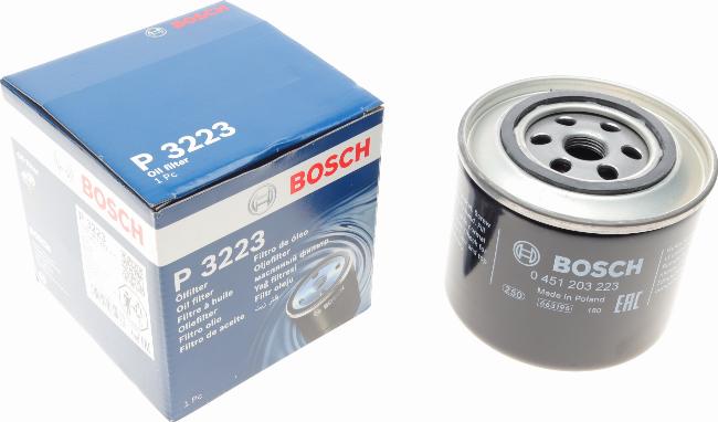 BOSCH 0 451 203 223 - Filtr oleju parts5.com