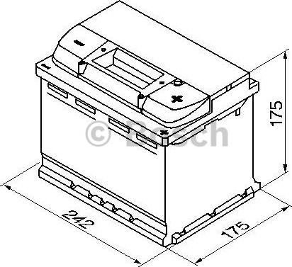 BOSCH 0 092 S40 040 - Żtartovacia batéria parts5.com