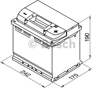 BOSCH 0 092 S40 050 - Baterie de pornire parts5.com