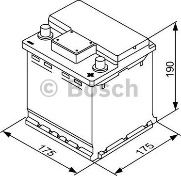 BOSCH 0 092 S40 001 - Indító akkumulátor parts5.com