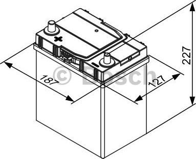 BOSCH 0 092 S40 190 - Baterie de pornire parts5.com