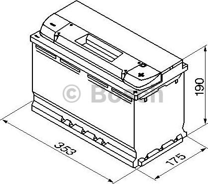 BOSCH 0 092 S40 130 - Стартов акумулатор parts5.com