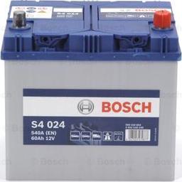 BOSCH 0 092 S40 240 - Batería de arranque parts5.com