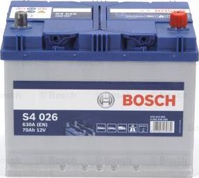 BOSCH 0 092 S40 260 - Batería de arranque parts5.com