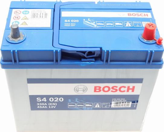 BOSCH 0 092 S40 200 - Batterie de démarrage parts5.com