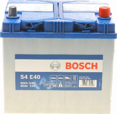 BOSCH 0 092 S4E 400 - Batería de arranque parts5.com