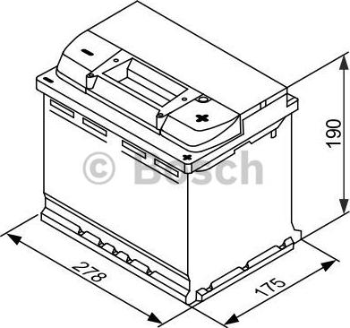 BOSCH 0 092 S4E 080 - Batería de arranque parts5.com