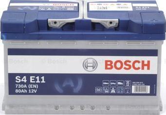 BOSCH 0 092 S4E 110 - Batería de arranque parts5.com