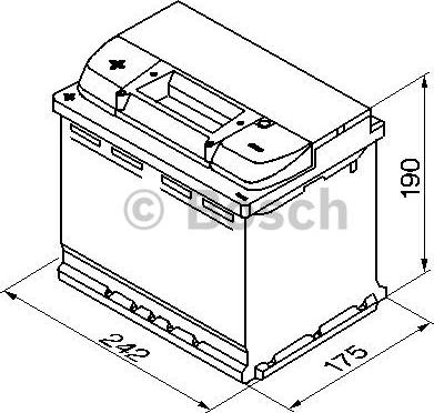 BOSCH 0 092 S50 060 - Starter Battery parts5.com