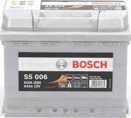 BOSCH 0 092 S50 060 - Batería de arranque parts5.com
