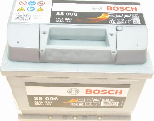 BOSCH 0 092 S50 060 - Стартерная аккумуляторная батарея, АКБ parts5.com