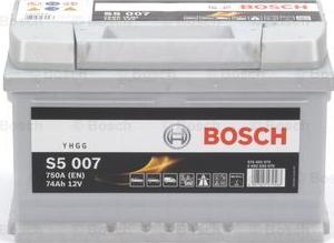 BOSCH 0 092 S50 070 - Batería de arranque parts5.com