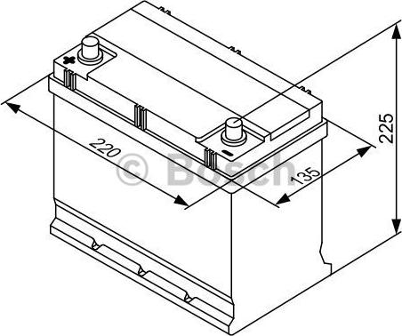 BOSCH 0 092 S30 170 - Indító akkumulátor parts5.com