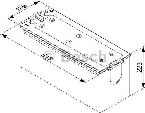 BOSCH 0 092 T40 750 - Żtartovacia batéria parts5.com