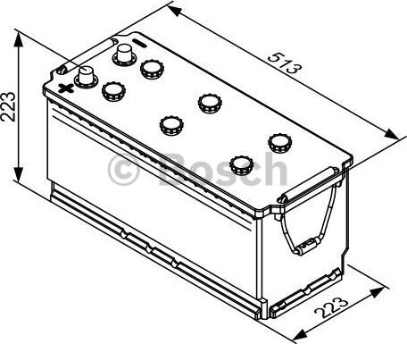 BOSCH 0 092 T30 790 - Стартов акумулатор parts5.com