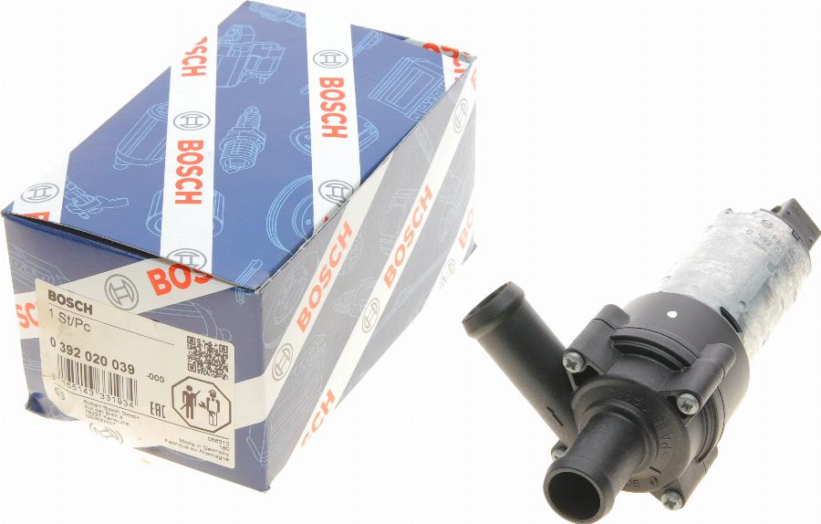 BOSCH 0 392 020 039 - Pompa apa suplimentar parts5.com