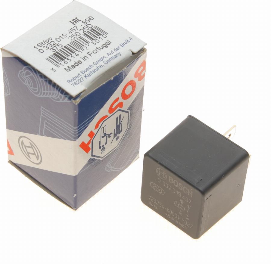 BOSCH 0 332 019 457 - Relay, main current parts5.com