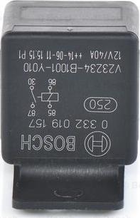 BOSCH 0 332 019 157 - Röle, çalışma akımı parts5.com