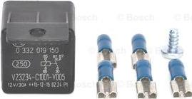 BOSCH 0 332 019 801 - Relay, main current parts5.com