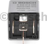 BOSCH 0 332 015 008 - Relé, corriente de trabajo parts5.com