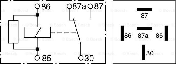 BOSCH 0 332 209 159 - Rele, delovni tok parts5.com