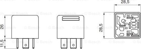 BOSCH 0 332 209 211 - Çok fonksiyonlu röle parts5.com